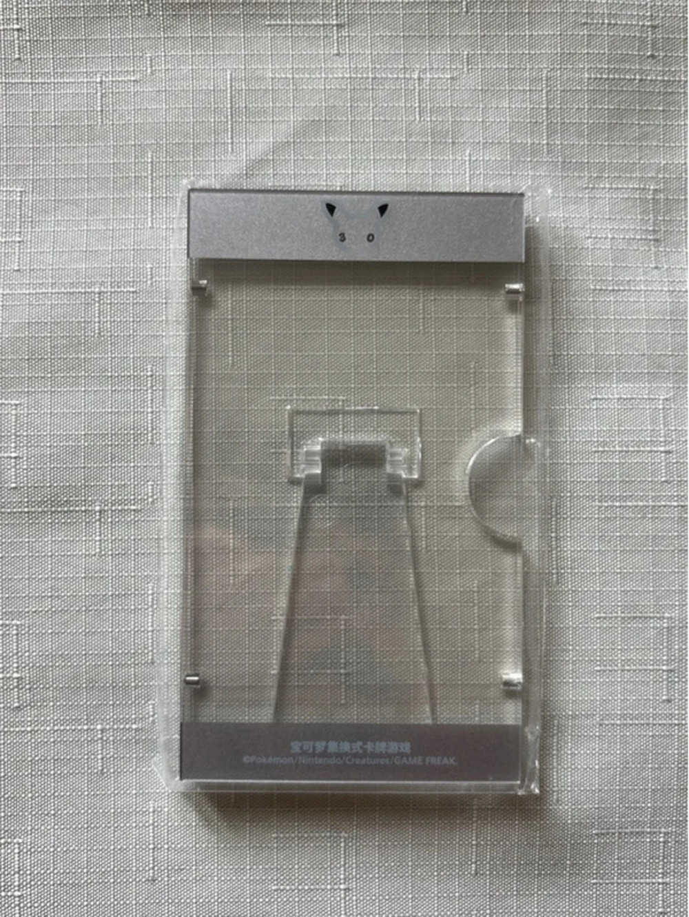 Pokemon 30th anniversary display card stand